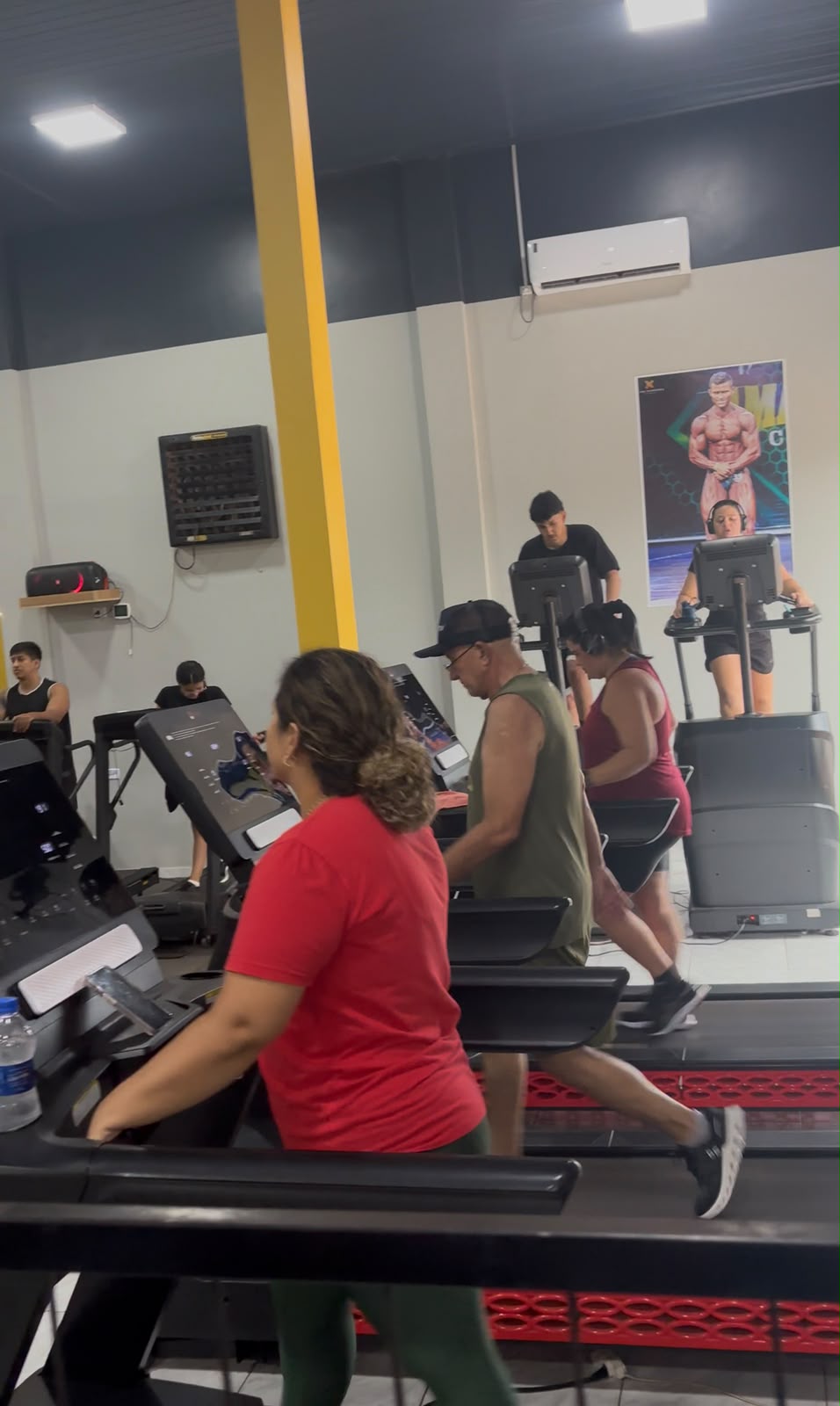 Área de cardio da Inter Academia Premium